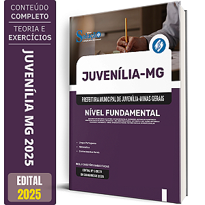 Apostila Prefeitura de Juvenília MG 2025 - Nível Fundamental
