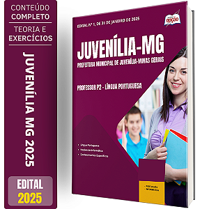 Apostila Prefeitura de Juvenília MG 2025 - Professor P2 - Língua Portuguesa