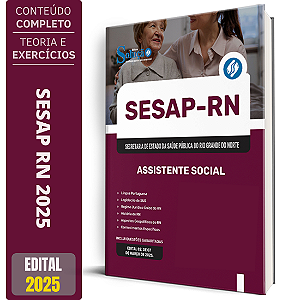Apostila SESAP RN 2025 - Assistente Social