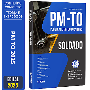 Apostila PM TO 2025 - Soldado