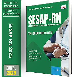 Apostila Sesap Rn 2025 - Técnico Em Enfermagem