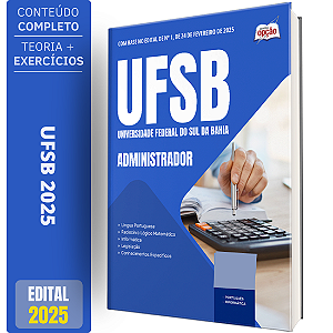 Apostila UFSB 2025 - Administrador