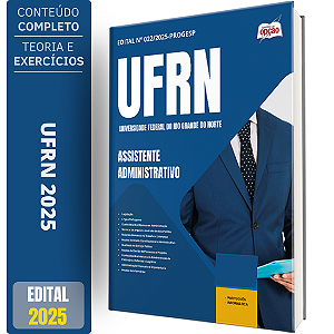 Apostila UFRN 2025 - Assistente Administrativo