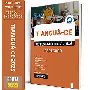 Apostila Prefeitura de Tianguá CE 2025 - Pedagogo