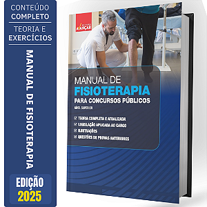 Apostila Manual De Fisioterapia Para Concursos Públicos 2025
