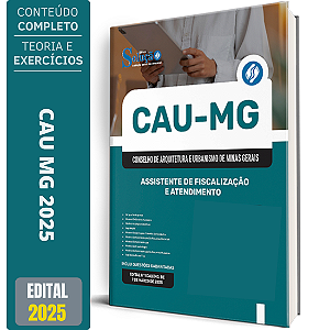 Apostila CAU MG 2025 - Assistente de Fiscalização e Atendimento