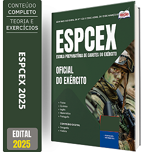 Apostila EsPCEx 2025 - Oficial do Exército