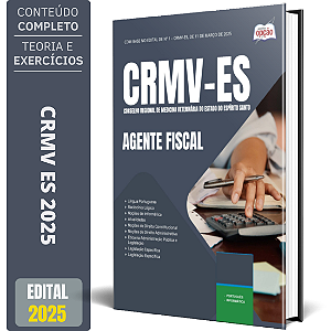 Apostila CRMV ES 2025 - Agente Fiscal