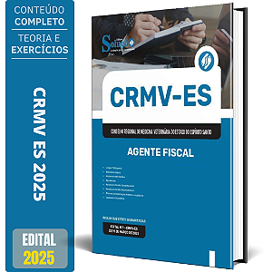 Apostila Concurso CRMV ES 2025 - Agente Fiscal