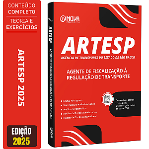 Apostila ARTESP 2025 - Agente de Fiscalização à Regulação de Transporte