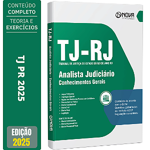 Apostila TJ RJ 2025 - Analista Judiciário (Conhecimentos Gerais)