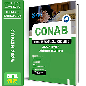 Apostila CONAB 2025 - Assistente Administrativo