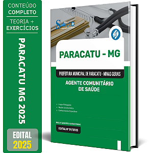 Apostila Prefeitura de Paracatu MG 2025 - Agente Comunitário de Saúde