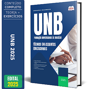 Apostila UNB 2025 - Técnico em Assuntos Educacionais