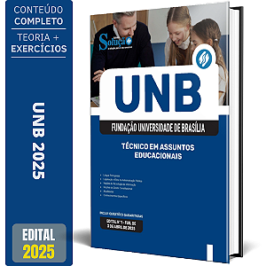 Apostila UNB 2025 - Técnico em Assuntos Educacionais
