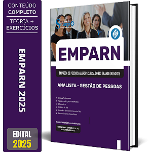 Apostila EMPARN 2025 - Analista - Gestão de Pessoas