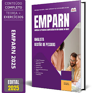 Apostila Concurso EMPARN 2025 - Analista - Gestão de Pessoas