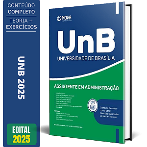 Apostila UNB 2025 - Assistente em Administração