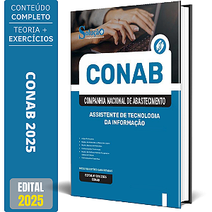 Apostila CONAB 2025 - Assistente de Tecnologia da Informação