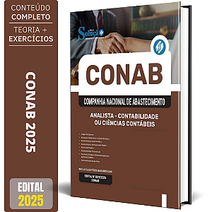 Apostila CONAB 2025 - Analista - Contabilidade ou Ciências Contábeis