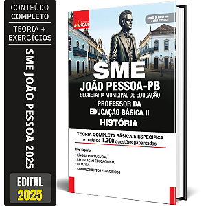 Apostila Sme João Pessoa Pb 2025 - Professor De História