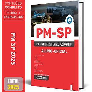 Apostila Concurso PM SP 2025 - Aluno-Oficial