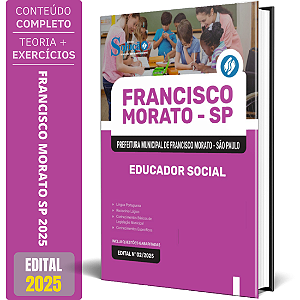 Apostila Prefeitura de Francisco Morato SP 2025 - Educador Social