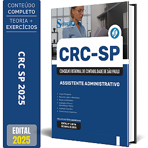 Apostila CRC SP 2025 - Assistente Administrativo