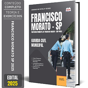 Apostila Francisco Morato SP 2025 - Guarda Civil Municipal