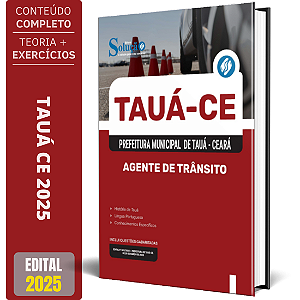 Apostila Prefeitura de Tauá CE 2025 - Agente de Trânsito