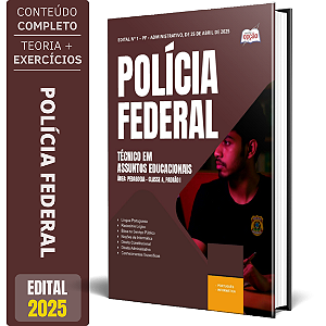 Apostila Polícia Federal (PF) 2025 - Pedagogia