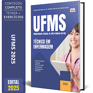 Apostila UFMS 2025 - Técnico em Enfermagem