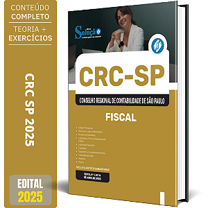 Apostila Concurso CRC SP 2025 - Fiscal