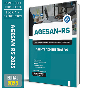 Apostila AGESAN RS 2025 - Agente Administrativo