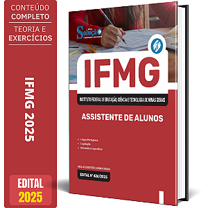 Apostila IFMG 2025 - Assistente de Alunos