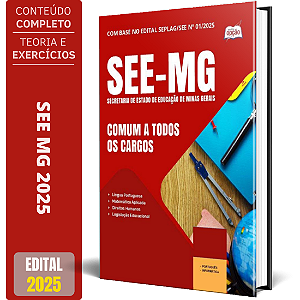Apostila Concurso SEE MG - Comum a Todos os Cargos