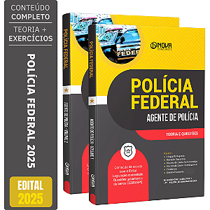 Apostila PF Polícia Federal 2025 - Agente de Polícia Federal