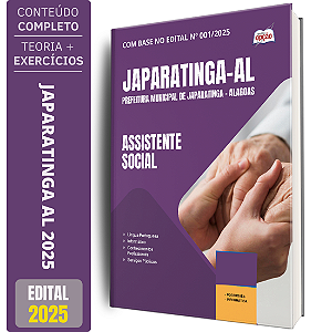 Apostila Prefeitura de Japaratinga AL 2025 - Assistente Social