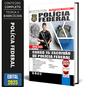 Apostila Polícia Federal 2025 - Escrivão De Polícia Federal