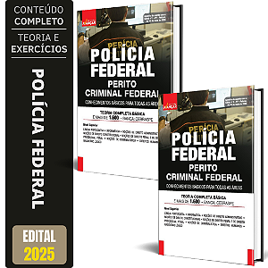 Apostila Pf 2025 - Polícia Federal - Conhecimentos Básicos