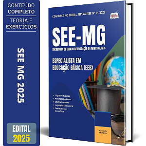 Apostila SEE MG 2025 - Especialista em Educação Básica (EEB)