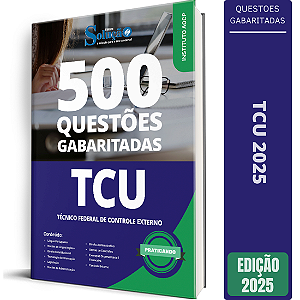 Apostila de Questões TCU - Técnico Federal de Controle Externo