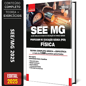 Apostila Concurso SEE MG 2025 - Professor De Física