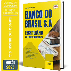 Apostila Concurso Banco do Brasil 2025 - Escriturário - Agente Comercial