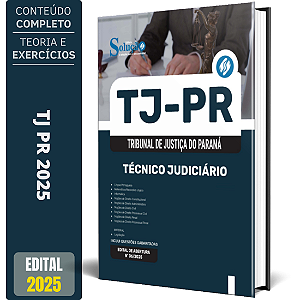 Apostila Concurso TJ PR 2025 - Técnico Judiciário
