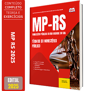 Apostila MP RS 2025 - Técnico do Ministério Público