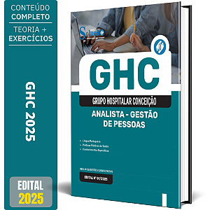 Apostila GHC 2025 - Analista - Gestão de Pessoas
