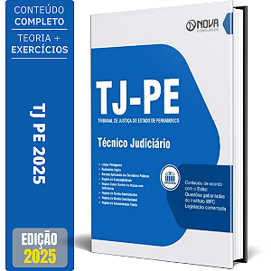 Apostila TJ PE 2025 - Técnico Judiciário