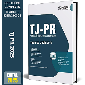 Apostila TJ PR 2025 - Técnico Judiciário