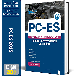Apostila PC ES 2025 - Oficial Investigador de Polícia